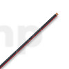 Câble HP au mètre Sommercable SC-NYFAZ, PVC, 4.5x2.3mm, noir, OFC, 2x0.75mm²