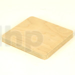 Support bois pour filtre passif, CP 15mm, dimensions 135x150 mm