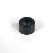 Lot de 4 pieds caoutchouc noir pour enceinte, diamètre 37.5 mm, épaisseur  16 mm, avec insert